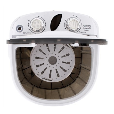 Camry | CR 8054 | Mini washing machine | Top loading | Washing capacity 3 kg | RPM | Depth 37 cm | Width 36 cm | White/Gray - 5